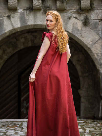 Trollfelsen Mittelalter Kleid Leo Carbone Clara rot3